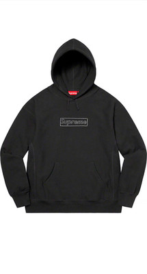 Supreme KAWS Chalk Logo Hooded