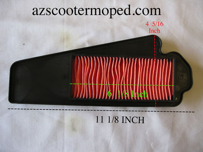 SYM Air Filter for Symphony Fiddle III  Peugeot Vivacity 3 50 17211-AAA-000