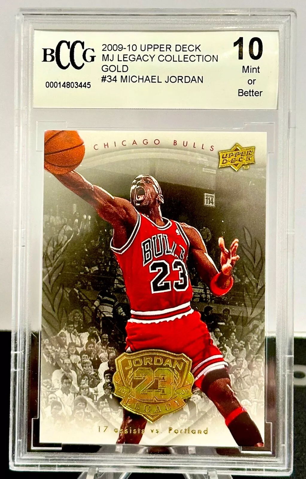 Michael Jordan trading card