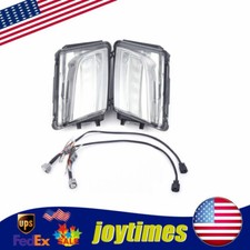 Led Bumper Fog Lights Daytime Running Lamp Leftright For Cadillac Ats 2013-2016