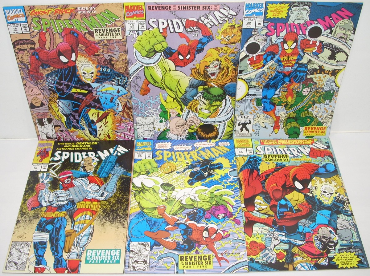 Marvel Comics SPIDER-MAN 18-23 Revenge of the Sinister Six