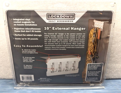 Battenfeld Lockdown External Vault Cabinet 10'' Magnetic Hanger 30 lb Cap 222454