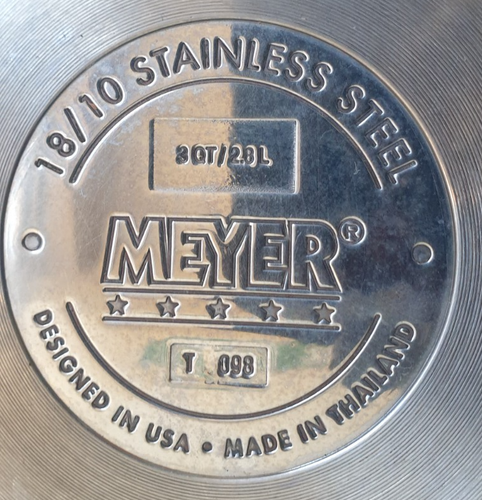 3 Matching MEYER 18/10 Stainless Steel Induction Saucepans 1.4, 2.8 & 3.8 Litre - Picture 7 of 8