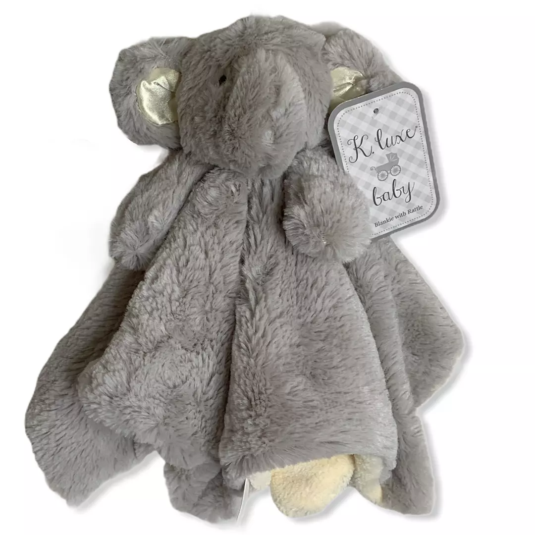 K luxe baby hotsell blanket with rattle