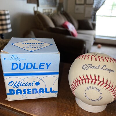 NEW VTG Dudley Official Baseball RSB-9 Soft Center Rubber Covered Made in Haiti