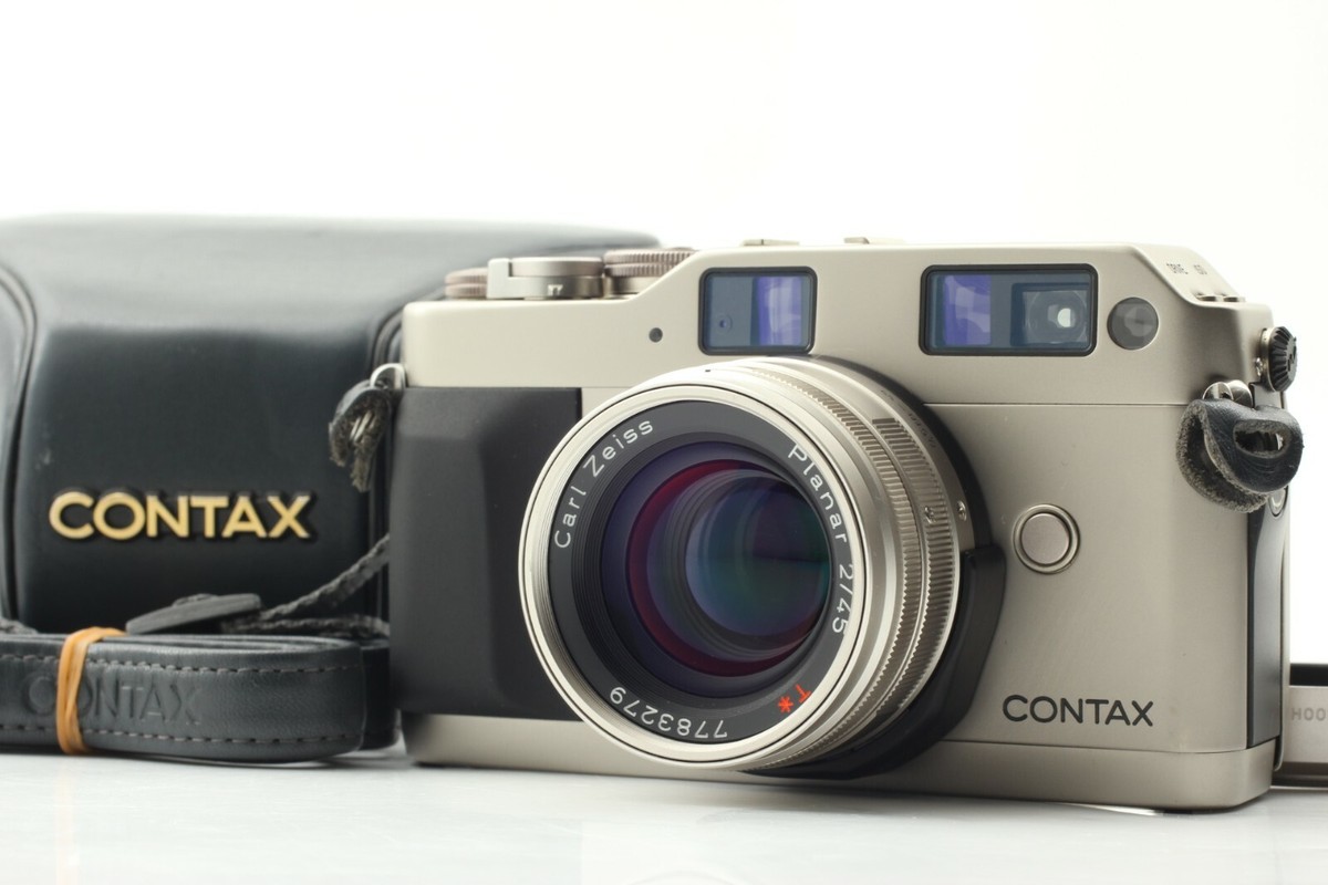 す*】様 CONTAX G1 Top Mint】 Contax G1 Green Label+45 mm F2+Data Back GD-1+