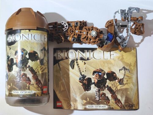 Lego 8604 Bionicle Toa Onewa 100% completo en bañera original - Imagen 2 de 2
