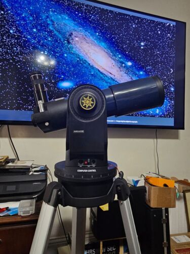 Meade ETX 80 AT TC telescope W/O Tripod And extra Eye Pieces and Carry Bag