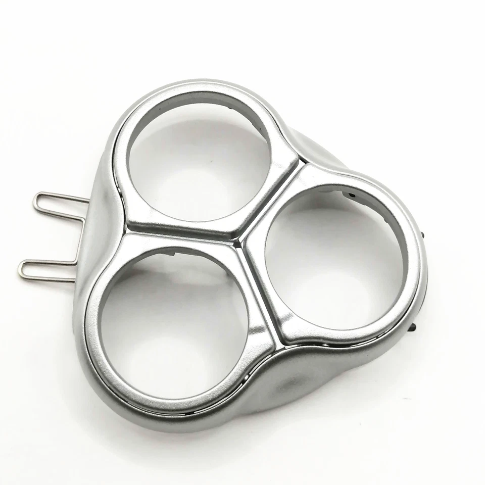 Supporto per Testina Rasoio Razor per Philips Norelco HQ6830 HQ6832 Argento - Immagine 3 di 4