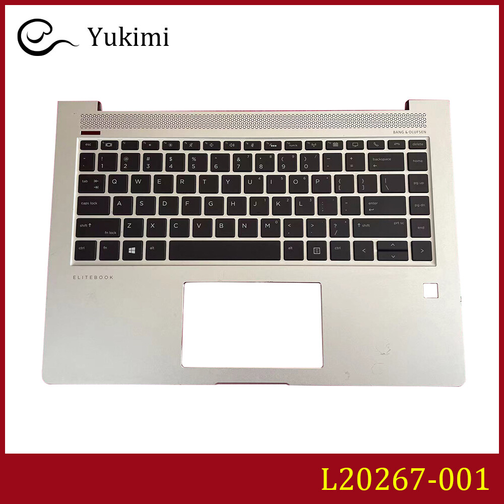 Coperchio C Con Tastiera US Per HP EliteBook 1040 G4, Argento, L20267-001, Aperto Mai Usato - Foto 2