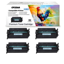 4 Pack New Toner For HP CF226A 26A LaserJet Pro M402n M402dn M402dw M402d Series