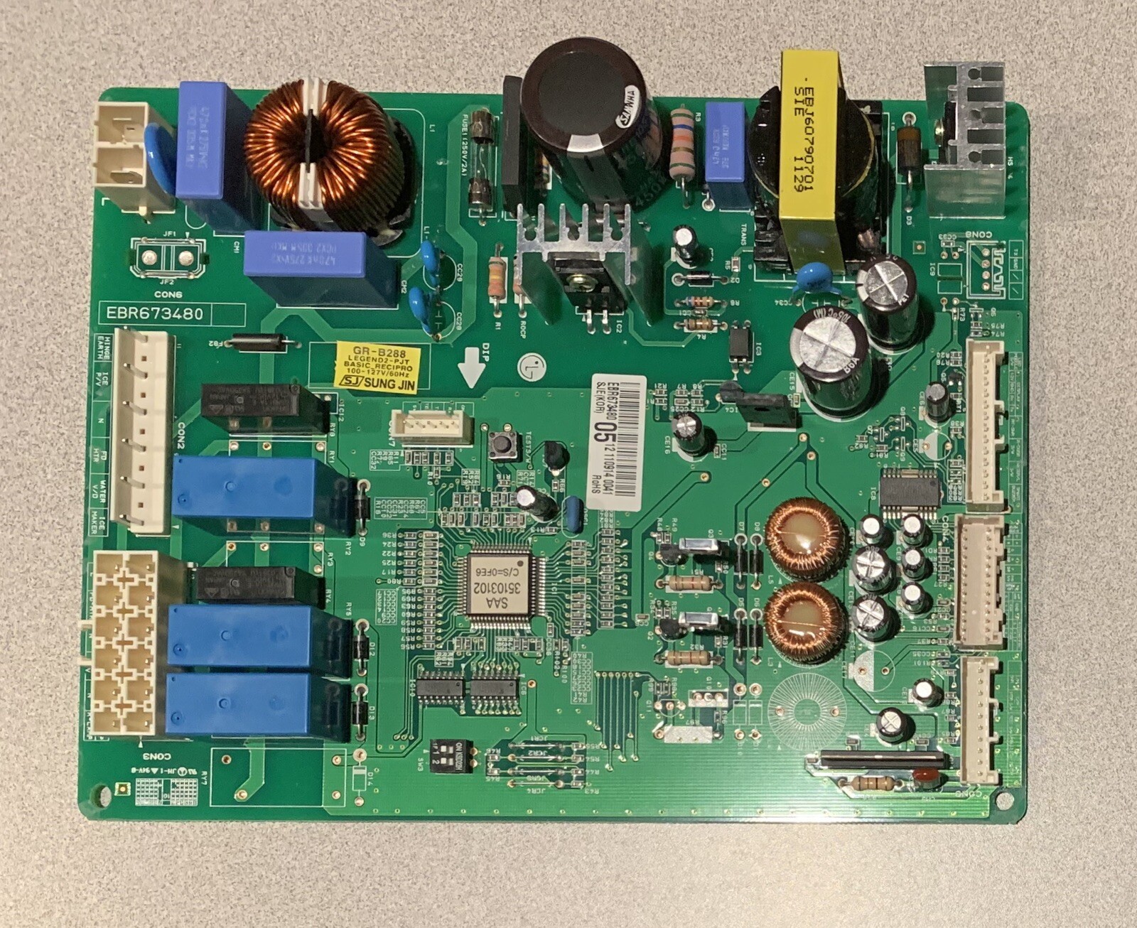 LG/KENMORE MAIN CONTROL BOARD EBR67348005 FOR FREEZERS, see pics. eBay
