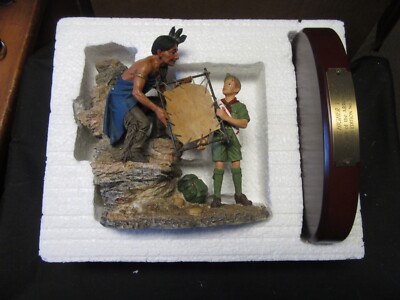 The Higher Vision Ceramic Figurine #317 First Edition Arrowman Accents 1999
