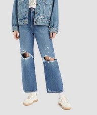 Levi's Women's Ultra-High Rise Ribcage Straight Jeans Size 27x27