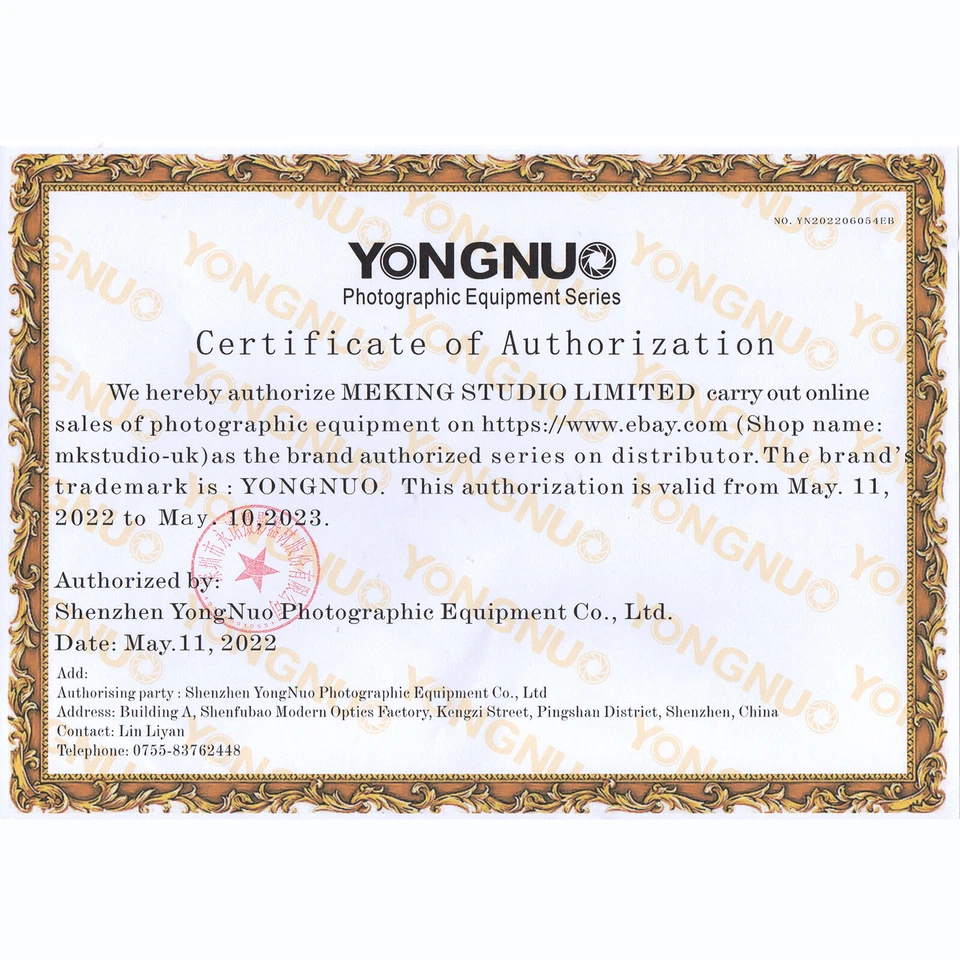 YONGNUO YN685 Wireless Flash Speedlite HSS TTL Slave System for Nikon + Diffuser - Image 2 of 4