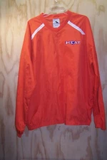 Augusta Sportswear Orange Pullover Windbreaker Men’s SZ XL