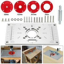 Aluminum Router Table Insert Plate Wood Tools...