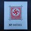 miniature 1  - Germany Nazi 1944 Stamp MNH Adolf Hitler Swastika Essay Small Block WWII Third R