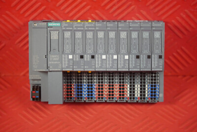 Siemens 6ES7155-6AU00-0CN0 Simatic ET 200SP IM + 9 Module Komplett Rack TOP!!!!!