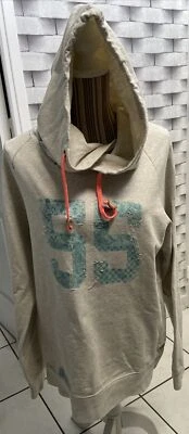 SWEATER A CAPUCHE HOMME DE LA MARQUE SCOTCH&SODA TAILLE LARGE BEIGE - Photo 1/4