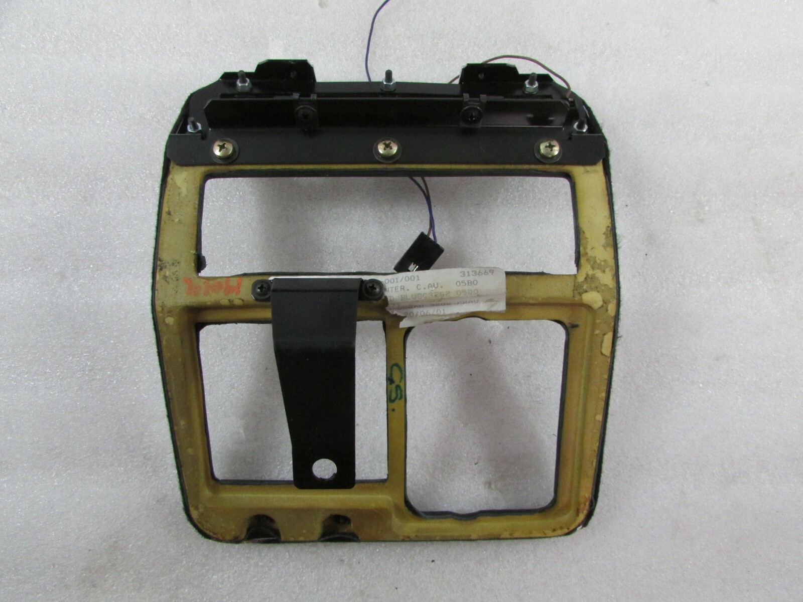Ferrari 456, Center Console Switch Bezel, Used, P/N 65468800
