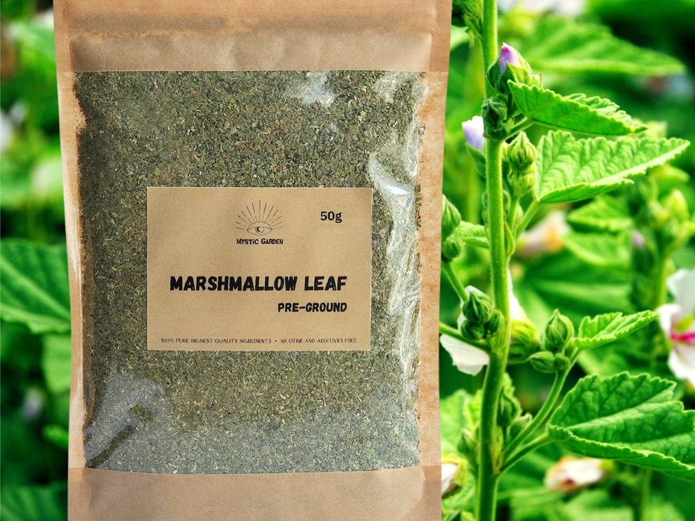Marshmallow Leaf Herbal Blend • pre-ground, coffee shop quality [25g-100g]