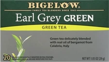 Bigelow Earl Grey Green Tea - 20 tea bags