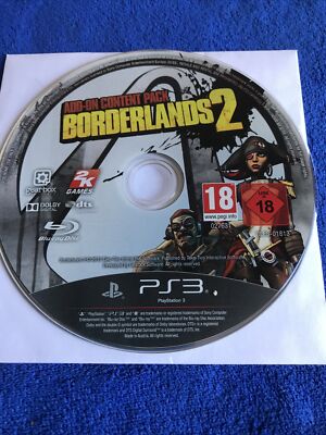 Borderlands 2 AddOn Contant Pack Disc PlayStation 3 PS3 Spiel Sammlung
