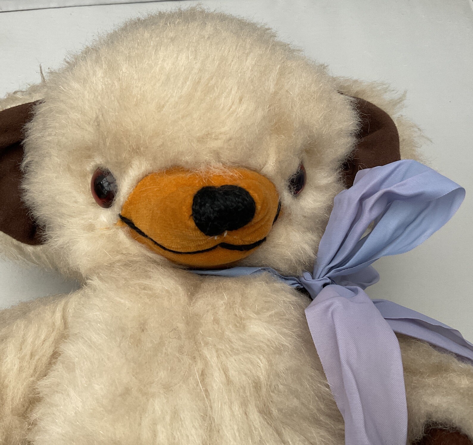 Vintage Merrythought Jointed Cheeky Bear Bells in both ears 15 