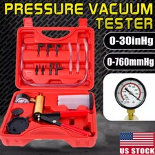 Manual Brake Bleeder Vacuum Pump Kit Automotive Fluid Test Tools For Car Truck