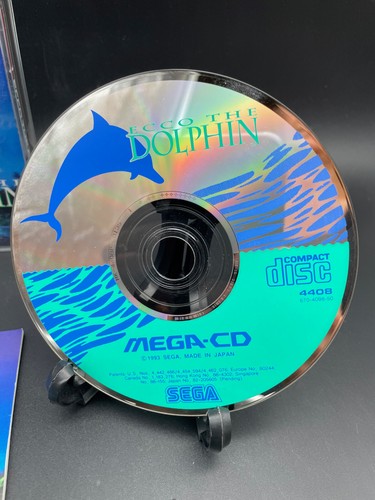 Ecco The Dolphin - SEGA Mega CD (Mega Drive) - EMBALAJE ORIGINAL / EN CAJA - EXCELENTE estado - Imagen 3 de 5