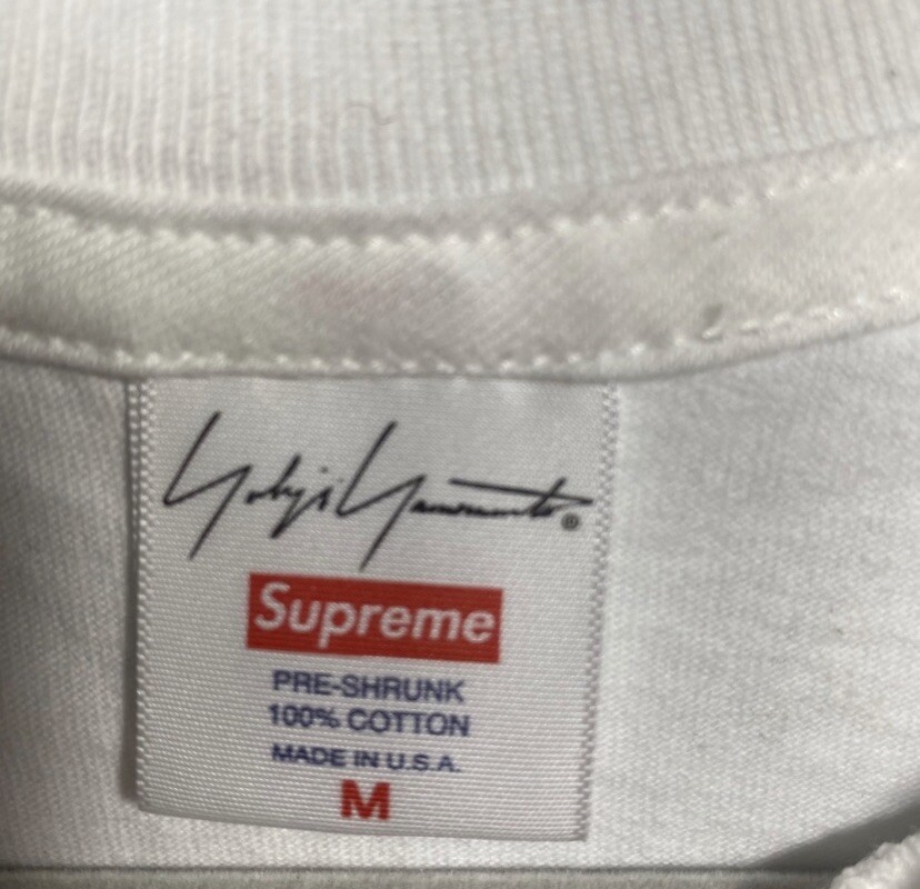 Tシャツ・カットソー Supreme x Yohji Yamamoto Game Over T-Shirt White s-l400.jpg