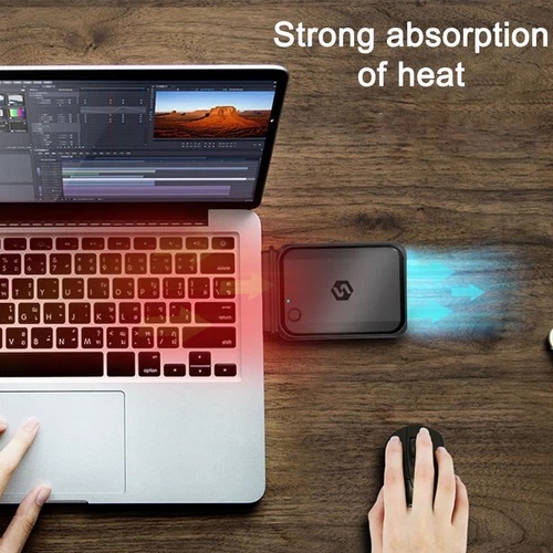 Exhaust Cooling Cooler Notebook Gaming Laptop Cooling Cooler Fan Radiator - Picture 2 of 8