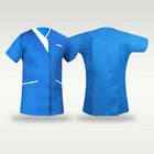 Piping Medical Scrub pen pocket Tunic unisex UK V NECK Medical Scrub Tunic