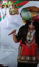 Rasta Man - 1960's costume - Hippie Costume - Forum Novelties
