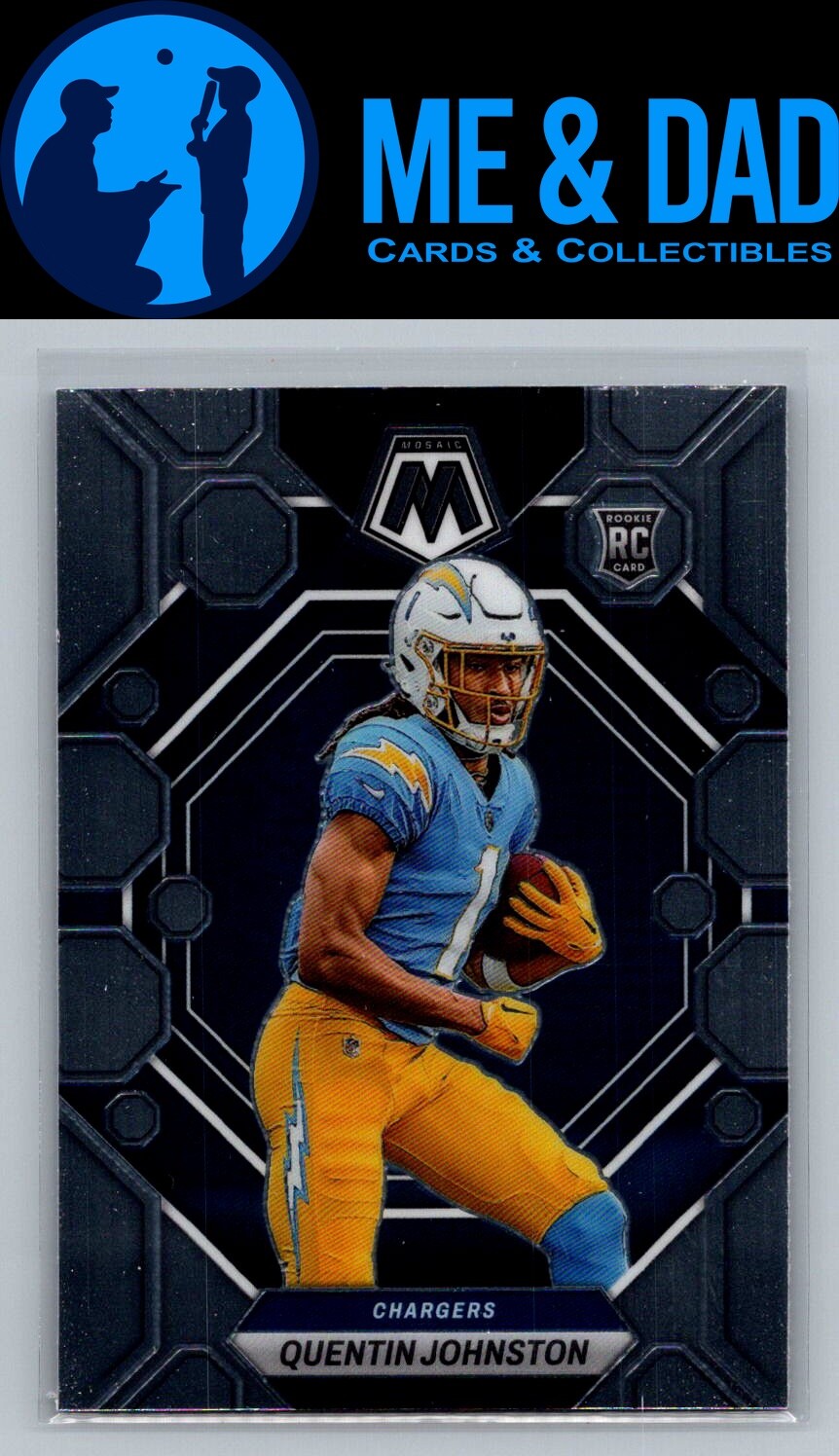 2023 Panini Mosaic #356 Quentin Johnston Silver