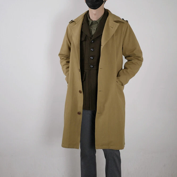 British army top trench coat