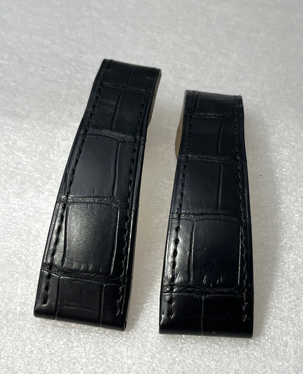 Cartier Watch Strap Santos XL 24mm KD3JJL04 Alligator Black Cartier Watch Strap Santos XL 24mm KD3JJL04 Alligator Black