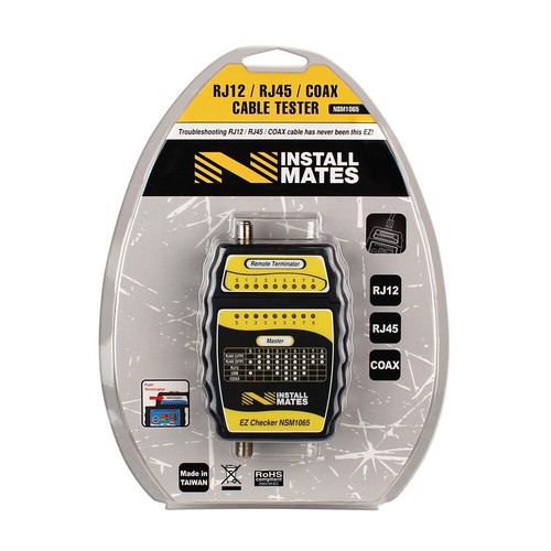 InstallMates™ EZ Checker (Tests F, RJ12, RJ45 Cables) - Picture 4 of 4