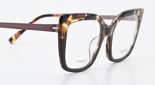 MODO Brille Model 4554 TORT 49-20 142 Titanium Leicht Glanz Caramel Havana Large - Picture 7 of 8