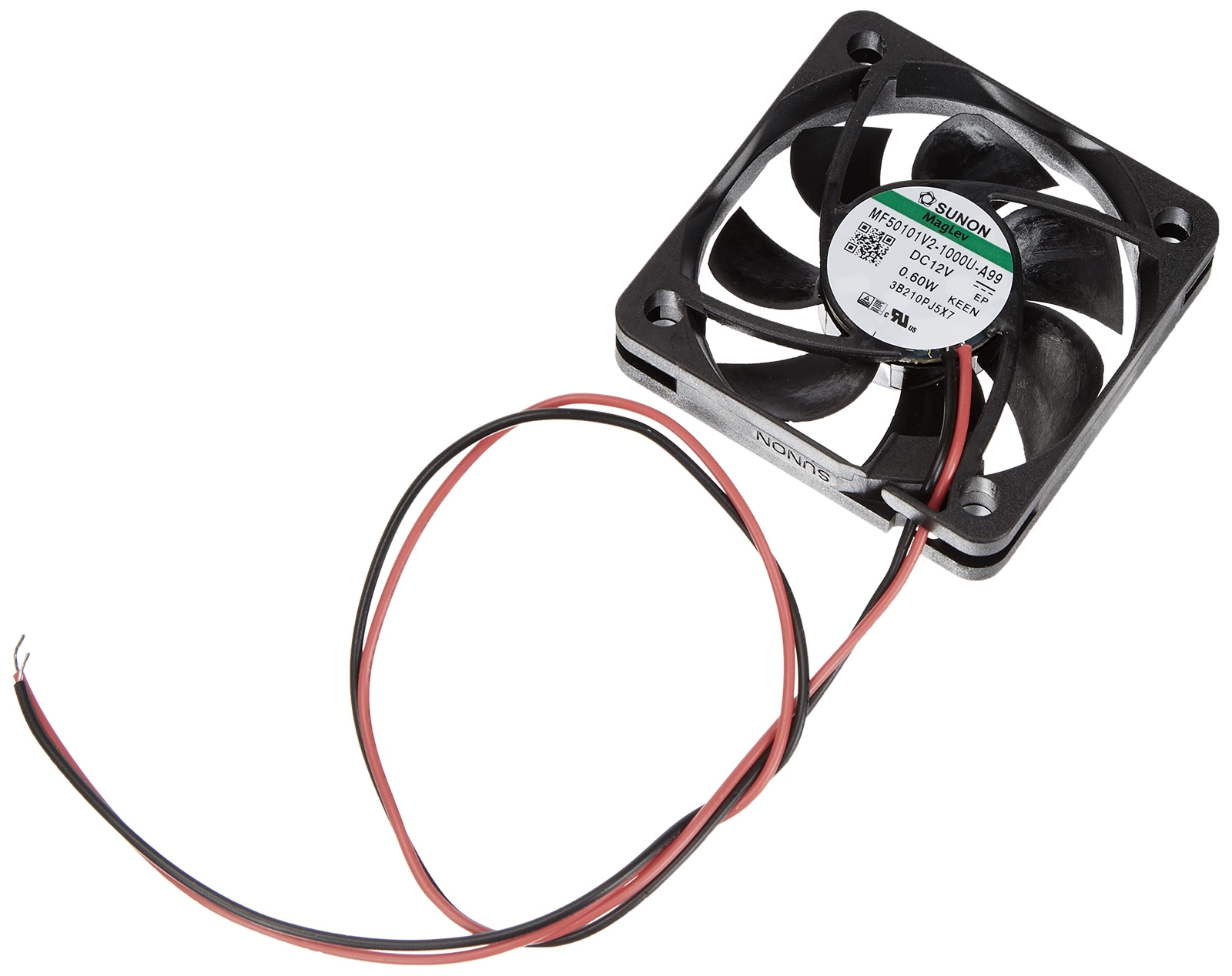 SUNON 12 V DC 06 W 50 x 50 x 10 mm 187 m³/h 4800 giri/min 187 m³/h Sunon MF50...