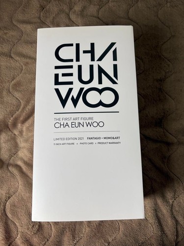 ASTRO Eunwoo Cha Eun-Woo LA PRIMERA FIGURA DE ARTE Tarjeta Fotográfica Limitada Nueva - Imagen 3 de 3