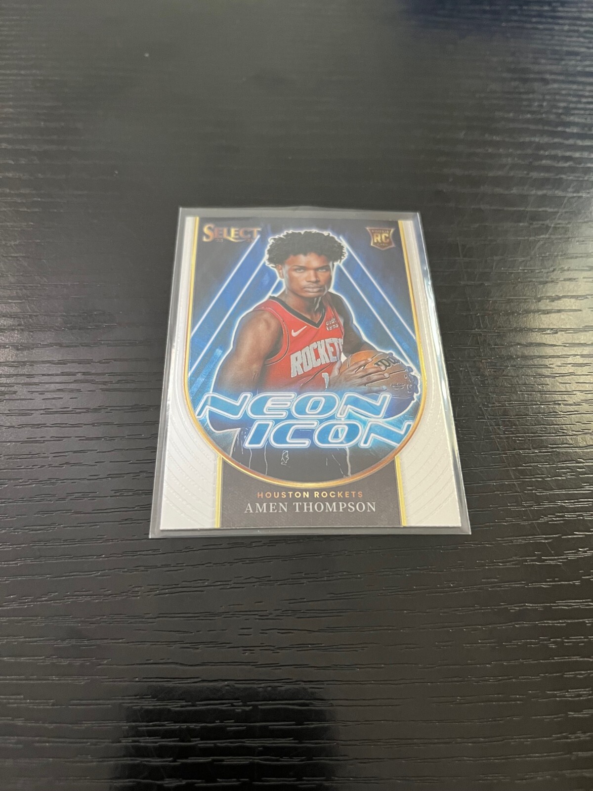 2023-24 Panini Select AMEN THOMPSON #20 Neon Icon Rookie RC ROCKETS!