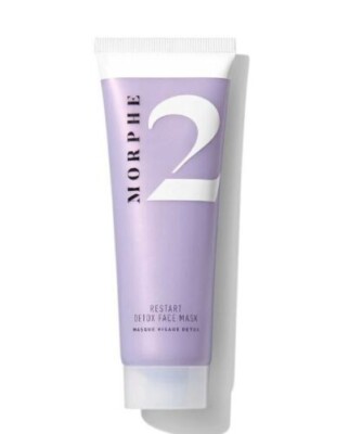 MORPHE 2 RESTART DETOX FACE MASK - 2.54 fl. oz. CHARCOAL, PINK CLAY BNIB