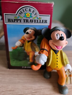 Mickey Happy Traveller Sammler  Figur mit  OVP