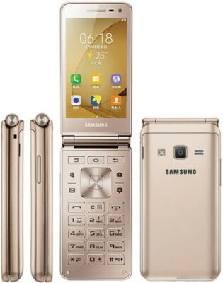Original Samsung Galaxy Folder 2 SM-G160N Flip 3.8'' Smartphone Unlocked  LTE 4G
