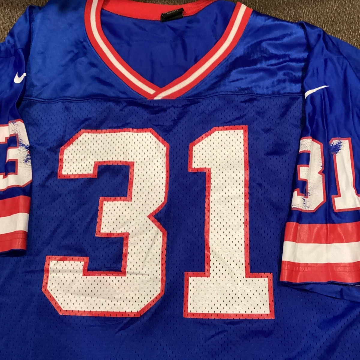 New York Giants Nike Jason Sehorn Jersey Mens XXL Good Condition