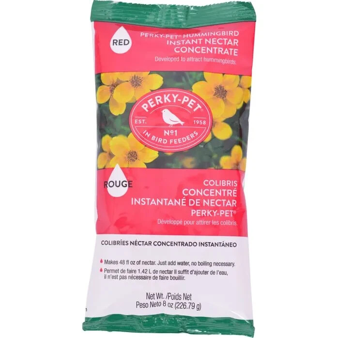 Perky Pet Hummingbird Instant Nectar Concentrate 8 oz. Hummi