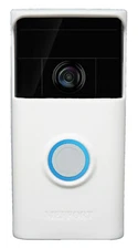 Silicone Case Cover Compatible for Ring Video Doorbell (1st Generation) - White