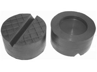 Gummiauflage 100X50Mm V-Nut+Waffel+Aussparung Wagenheber HebebüHnen Gummiauflage